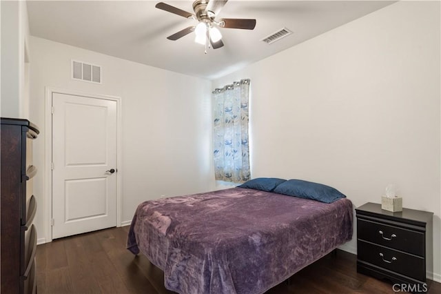 34901 Limecrest Pl, Murrieta, CA 92563 - bedroom with wood finished floors and a ceiling fan
