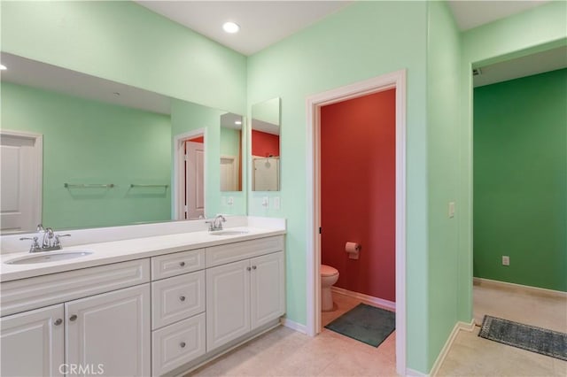 34901 Limecrest Pl, Murrieta, CA 92563 - full bath featuring double vanity and recessed lighting