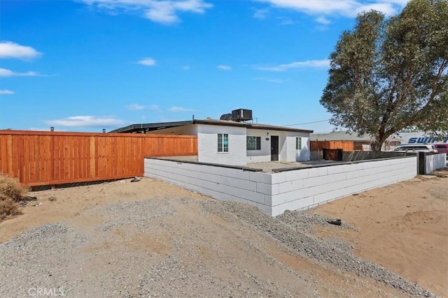 35010 Cedar Rd, Barstow, CA 92311 - view of side of property with central AC unit