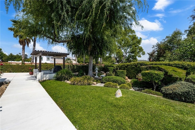 1938 N Quince Way, Upland, CA 91784 - surrounding community featuring a pergola and a lawn