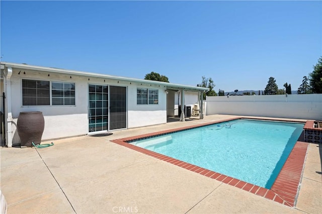 2241 Cordero Ave, Simi Valley, CA 93065 - view of swimming pool with a patio area and a fenced backyard