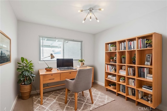 2241 Cordero Ave, Simi Valley, CA 93065 - carpeted office featuring baseboards