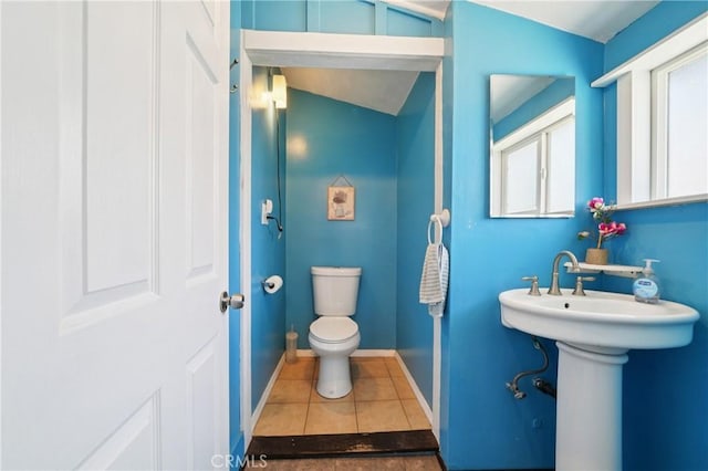 382 N Palomares St, Pomona, CA 91767 - bathroom featuring toilet and tile patterned floors