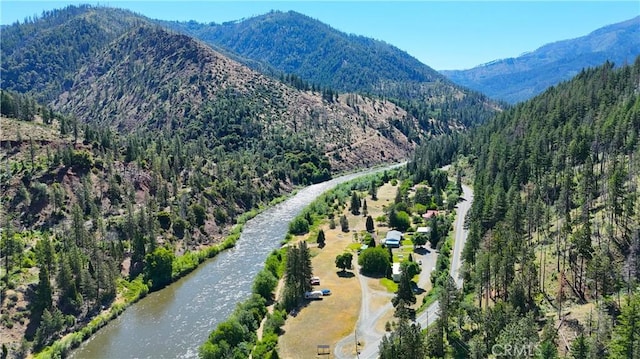 38727 State Highway 96, Klamath River, CA 96050 - mountain view featuring a heavily wooded area