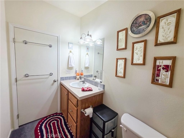 38727 State Highway 96, Klamath River, CA 96050 - bathroom with vanity and toilet