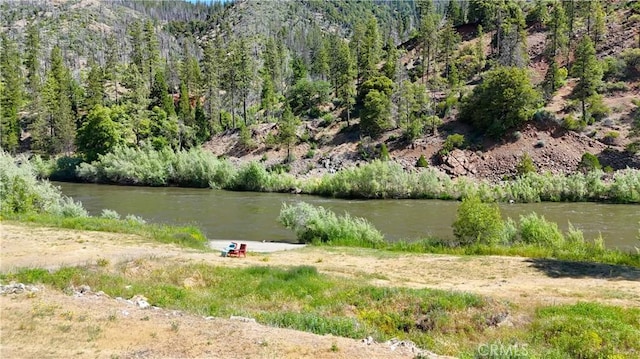 38727 State Highway 96, Klamath River, CA 96050 - water view featuring a mountain backdrop