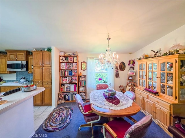 38727 State Highway 96, Klamath River, CA 96050 - dining space with a chandelier
