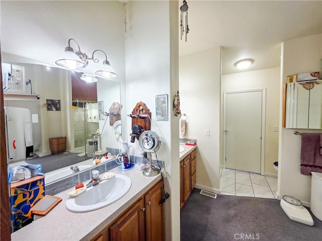38727 State Highway 96, Klamath River, CA 96050 - bathroom featuring vanity and baseboards