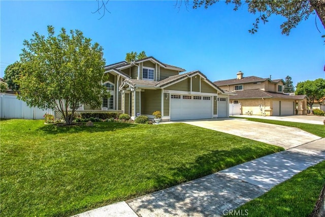 100 Waters Ct, Redlands, CA 92374 - view of front of house with concrete driveway and an attached garage
