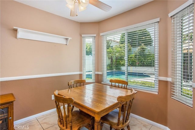 100 Waters Ct, Redlands, CA 92374 - dining room featuring light tile patterned flooring and healthy amount of natural light