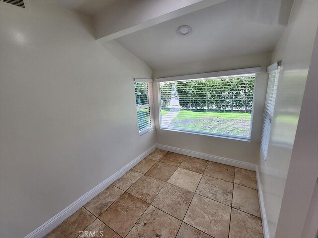 10450 Balboa Blvd, Granada Hills, CA 91344 - unfurnished sunroom with lofted ceiling and healthy amount of natural light