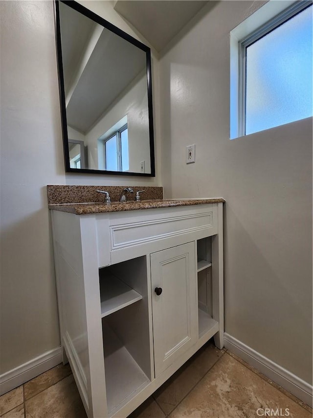 10450 Balboa Blvd, Granada Hills, CA 91344 - bathroom with baseboards and vanity