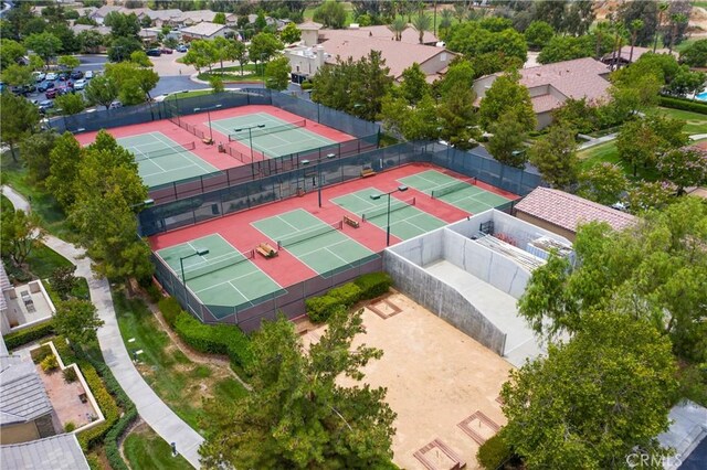 197 Inkster Way, Hemet, CA 92545 - aerial perspective of suburban area