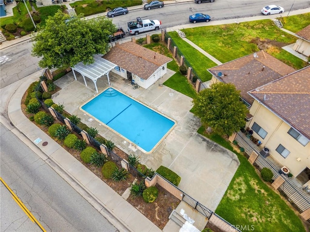 18241 Via Calma Unit 1, Rowland Heights, CA 91748 - drone / aerial view