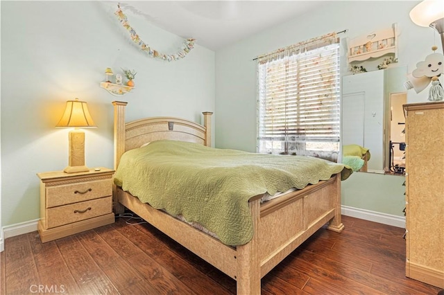1555 Lupine Cir, Corona, CA 92881 - bedroom with hardwood / wood-style floors and baseboards