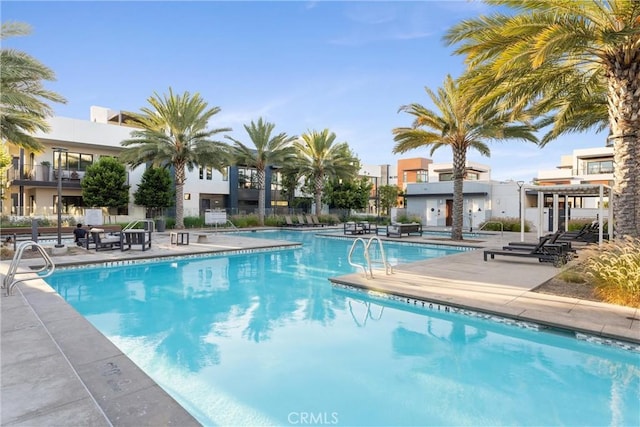 225 Waypoint, Tustin, CA 92782 - community pool featuring a patio