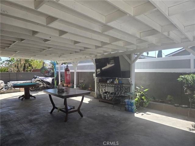 8335 True Ave, Pico Rivera, CA 90660 - fenced backyard with a patio