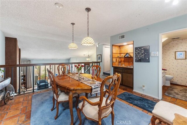 46 Lincoln Ct, Buena Park, CA 90620 - dining room with a textured ceiling
