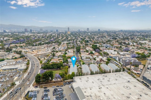 5740 S Glennie Ln Unit C, Los Angeles, CA 90016 - aerial view of property's location featuring nearby urban area