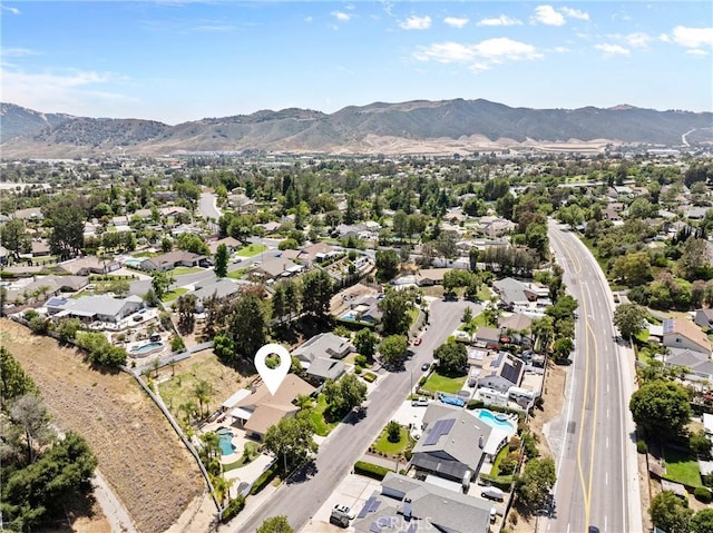 30369 Colina Verde St, Temecula, CA 92592 - aerial view of residential area featuring a mountain backdrop