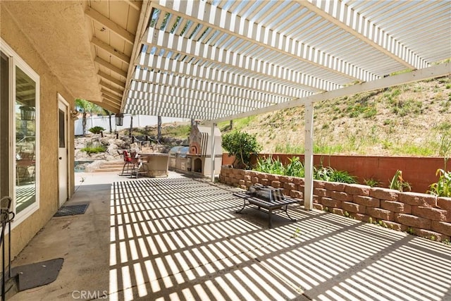 30369 Colina Verde St, Temecula, CA 92592 - view of patio / terrace featuring a pergola