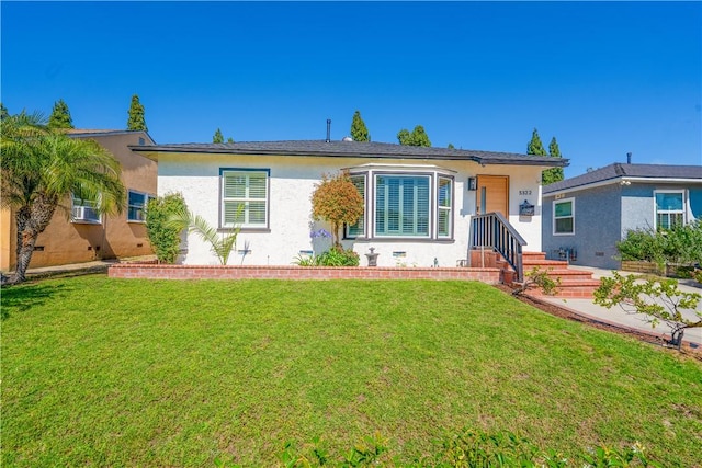 5322 Briercrest Ave, Lakewood, CA 90713 - view of front facade featuring stucco siding and a front yard