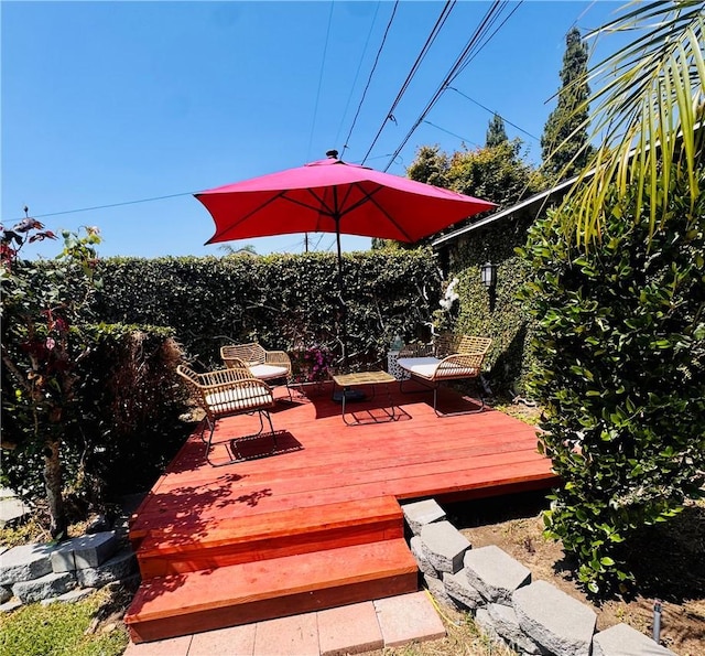 5322 Briercrest Ave, Lakewood, CA 90713 - view of wooden deck