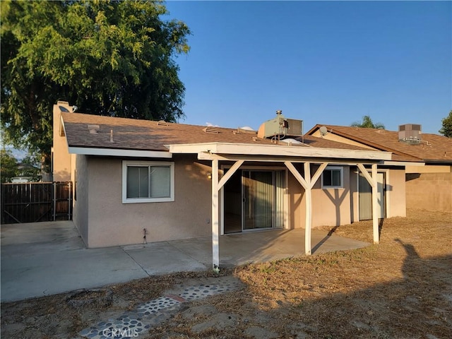 733 Piccadilly, Hemet, CA 92544 - back of house with a patio and stucco siding