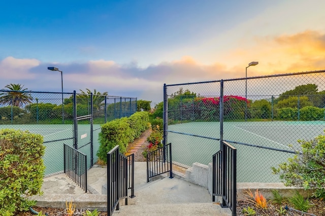 2209 W 25th St Unit 2, San Pedro, CA 90732 - view of tennis court featuring a gate
