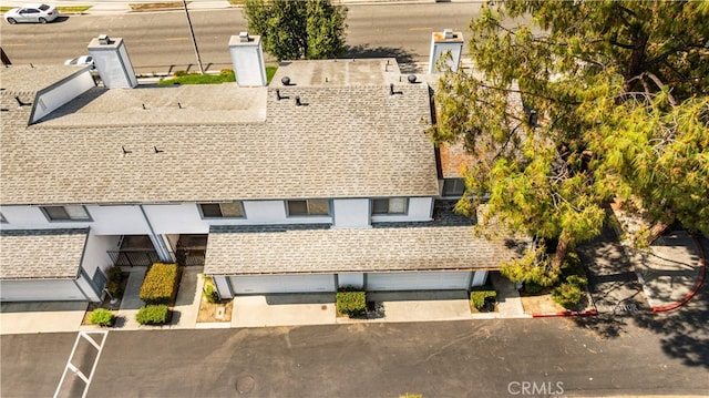 1665 Bridgeport, West Covina, CA 91791 - view from above of property