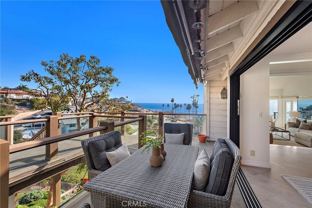 408 Pasadena Ct Unit L, San Clemente, CA 92672 - balcony with a water view