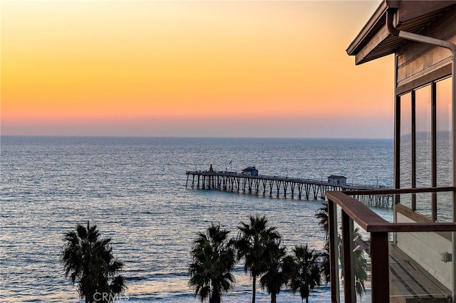 408 Pasadena Ct Unit L, San Clemente, CA 92672 - dock area featuring a water view
