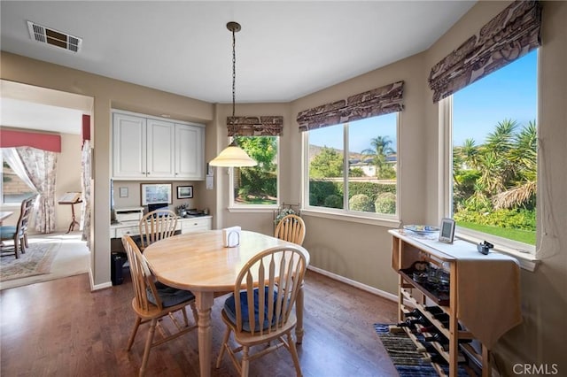 3262 Bluebird Cir, Simi Valley, CA 93063 - dining area with wood finished floors and healthy amount of natural light