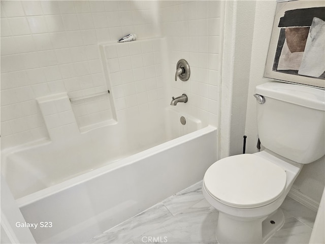 345 W Saint Andrews St, Ontario, CA 91762 - bathroom with marble finish floors and  shower combination