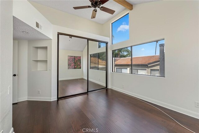13115 Le Parc Unit 40, Chino Hills, CA 91709 - unfurnished bedroom featuring wood-type flooring, baseboards, and a closet