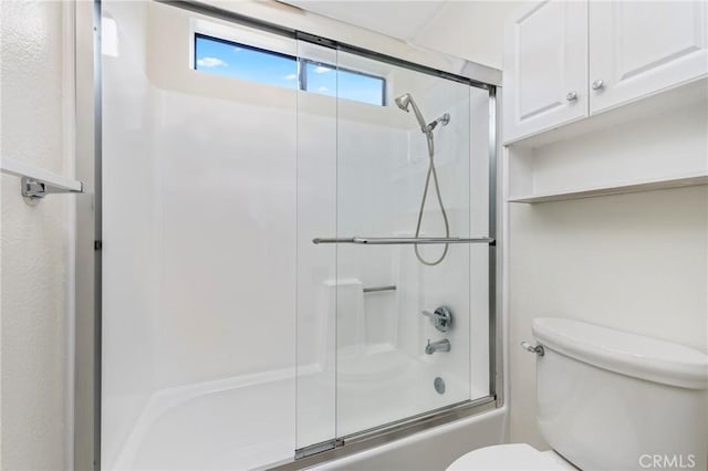 13115 Le Parc Unit 40, Chino Hills, CA 91709 - bathroom featuring toilet and shower / bath combination with glass door