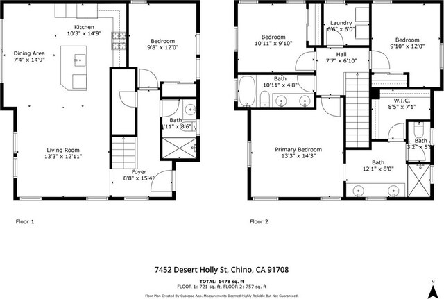 7452 Desert Holly St, Chino, CA 91708 - home floor plan