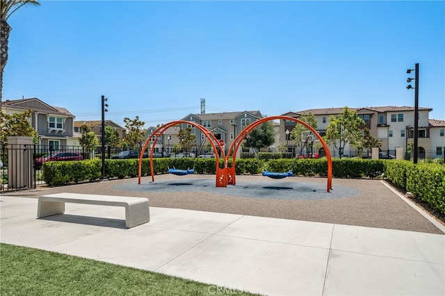 7452 Desert Holly St, Chino, CA 91708 - community play area featuring a residential view