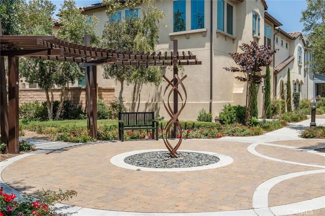 7452 Desert Holly St, Chino, CA 91708 - surrounding community with a pergola