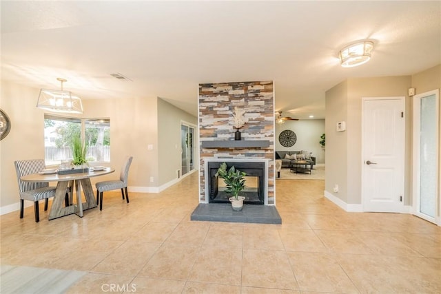 6367 Willow Ave, Rialto, CA 92377 - living area featuring light tile patterned flooring and baseboards