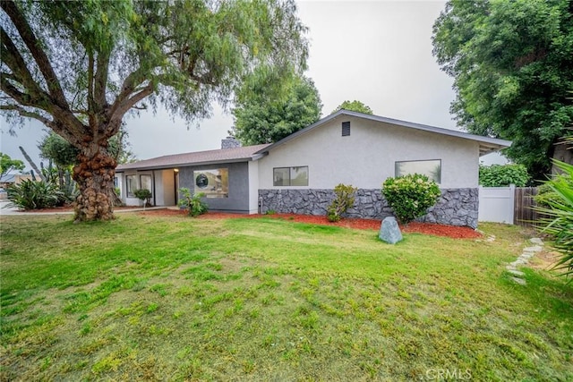 6367 Willow Ave, Rialto, CA 92377 - view of front facade featuring stucco siding and stone siding