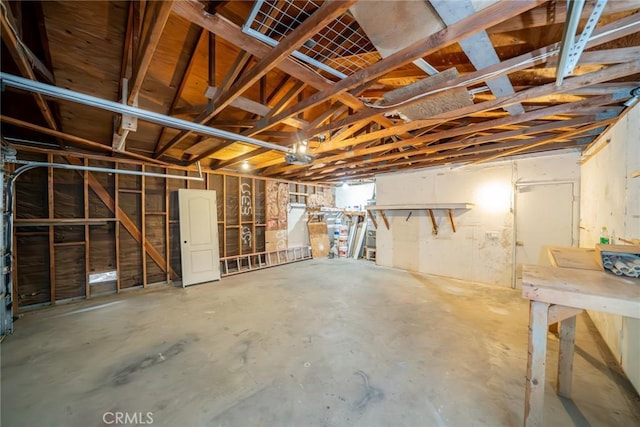 6367 Willow Ave, Rialto, CA 92377 - basement with a garage