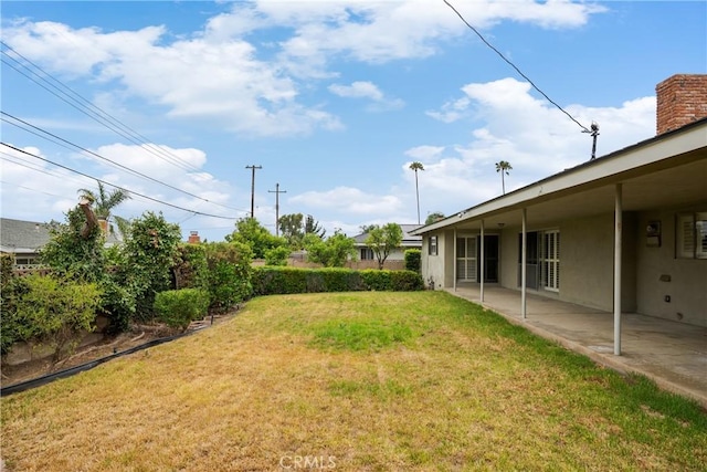920 Wildrose, Brea, CA 92821 - view of green lawn with a patio area