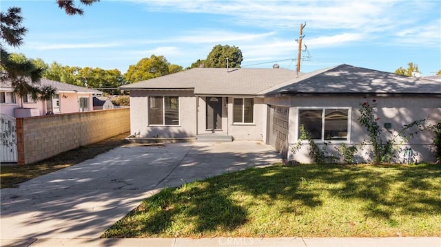 12119 Los Coyotes Ave, La Mirada, CA 90638 - view of front of home featuring stucco siding and a shingled roof