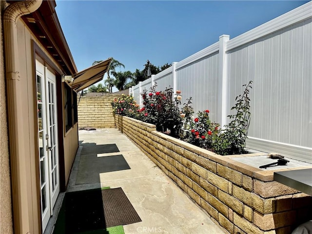 7562 Dartmouth Ave, Rancho Cucamonga, CA 91730 - fenced backyard featuring a patio