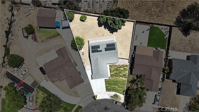16409 Barbee St, Fontana, CA 92336 - aerial overview of property's location featuring property parcel outlined
