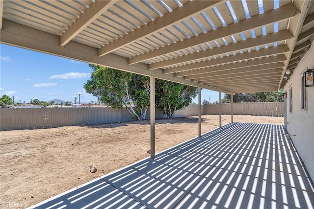 16409 Barbee St, Fontana, CA 92336 - fenced backyard featuring a patio area and a pergola