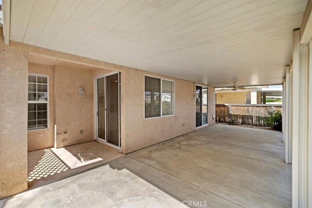 797 Camino De Plata, San Jacinto, CA 92583 - view of patio with a ceiling fan