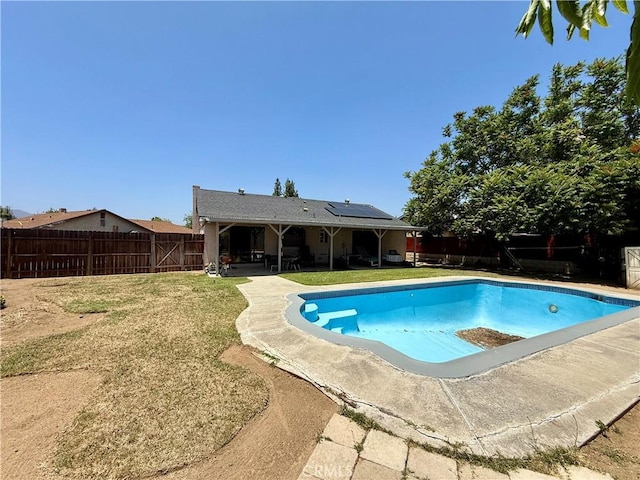 24859 Rock Springs Trl, Moreno Valley, CA 92557 - view of swimming pool with a patio area