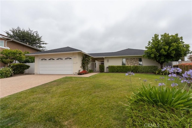 24912 Delos Ave, Mission Viejo, CA 92691 - single story home with a garage, driveway, stucco siding, and a front lawn